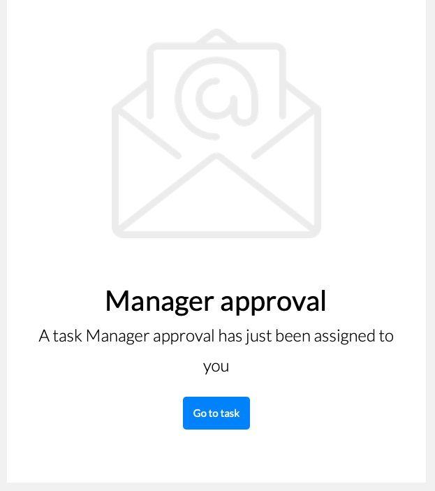 Email notification image